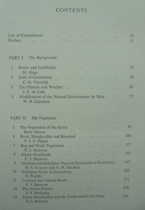 The Natural History of Canterbury. by G. A. Knox (1969)