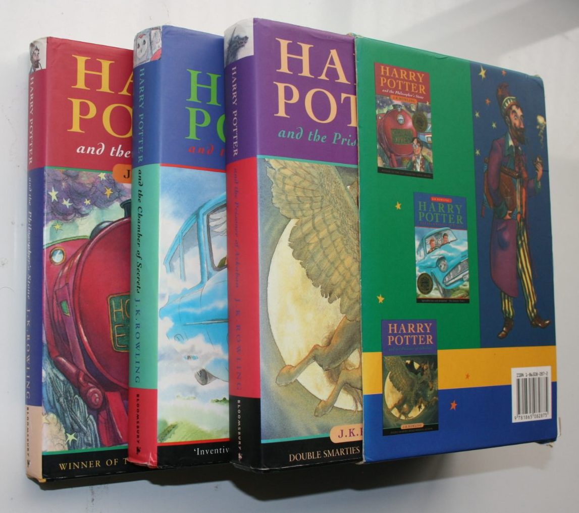 Harry Potter Boxed Set (first hardback books, FIRST EDITIONS, One