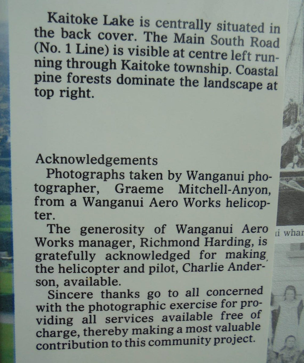 Lakes District of Wanganui By Marie Leslie. Phoenix Books NZ