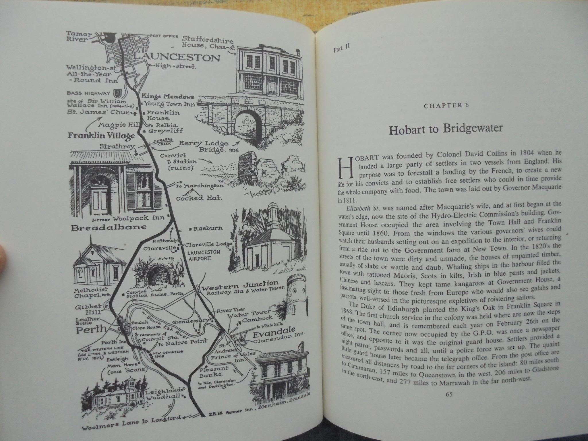 Highway in Van Diemen's Land by G. Hawley Stancombe