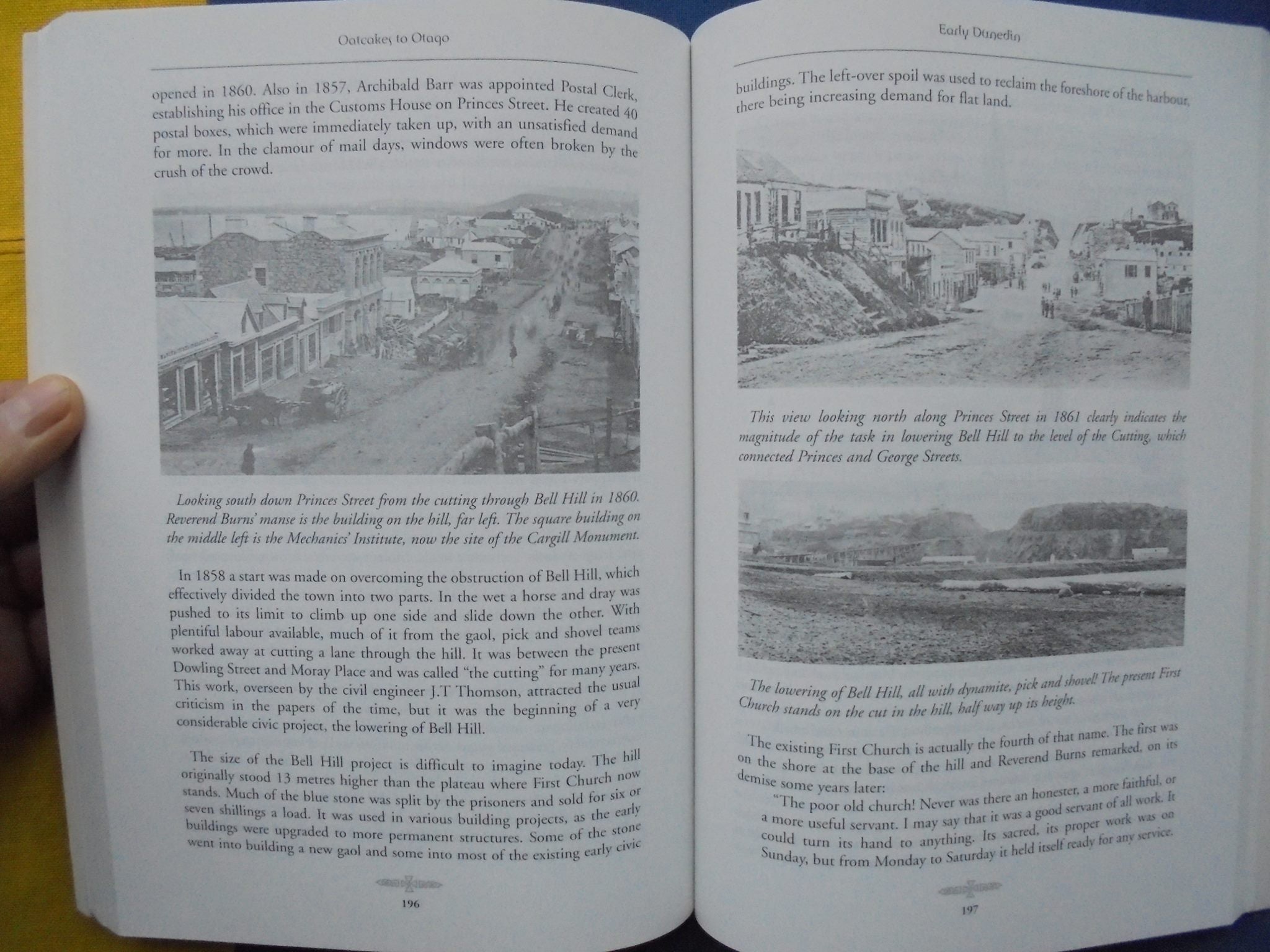 Oatcakes to Otago: A Chronicle of Dunedin's Scottish Heritage. SIGNED FIRST EDITION