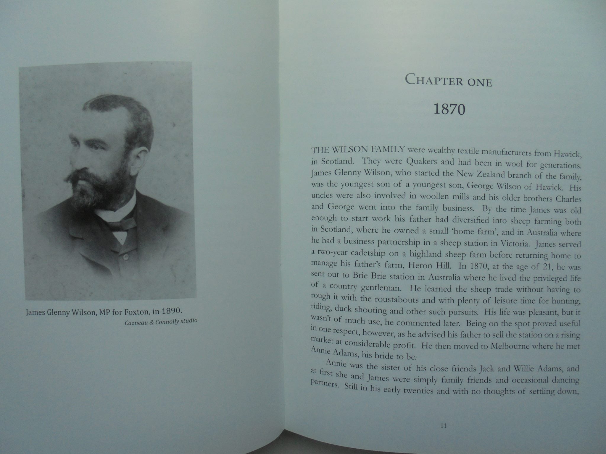 Major Bob The Life and Times of Robert Adams Wilson of Rangitikei By Carol Dawber & Hilary Haylock. SCARCE. SIGNED BY AUTHOR (Hilary Haylock).