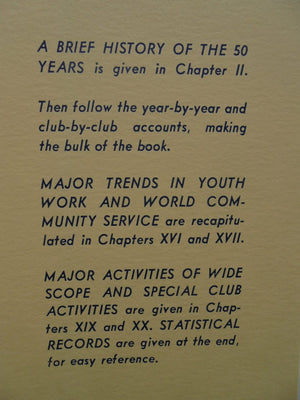 Rotary in New Zealand (1921-71) by F. G. HALL-JONES.