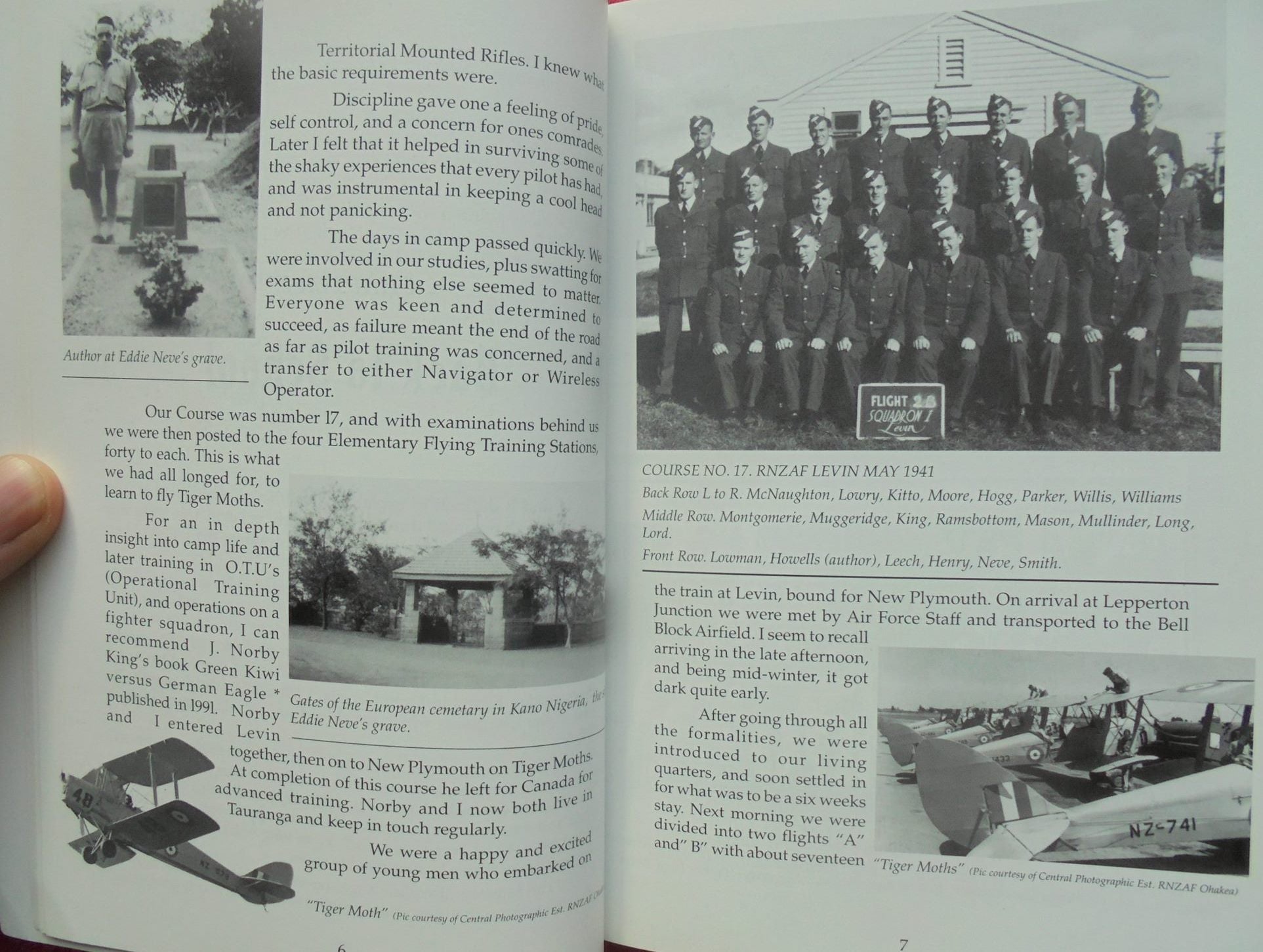 African Experience: SIGNED By Trevor Howells - Story of an RNZAF Ferry Pilot