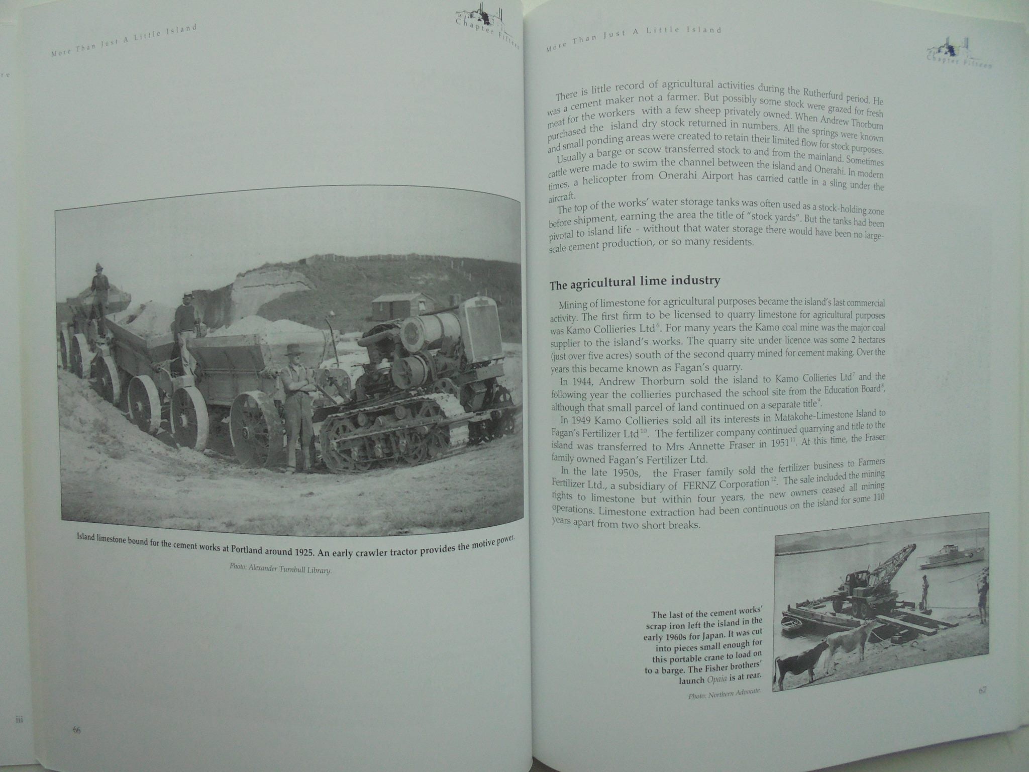 More Than Just a Little Island: A History of Matakohe-Limestone Island. SIGNED.