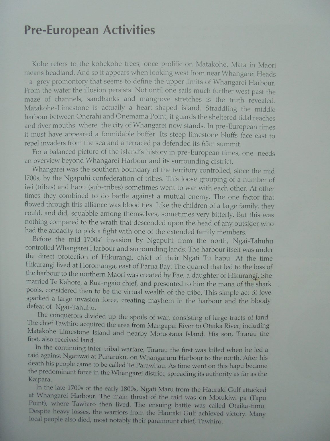 More Than Just a Little Island: A History of Matakohe-Limestone Island. SIGNED.