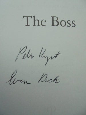 The Boss. SIGNED by Peter Knight, first powerboat champion