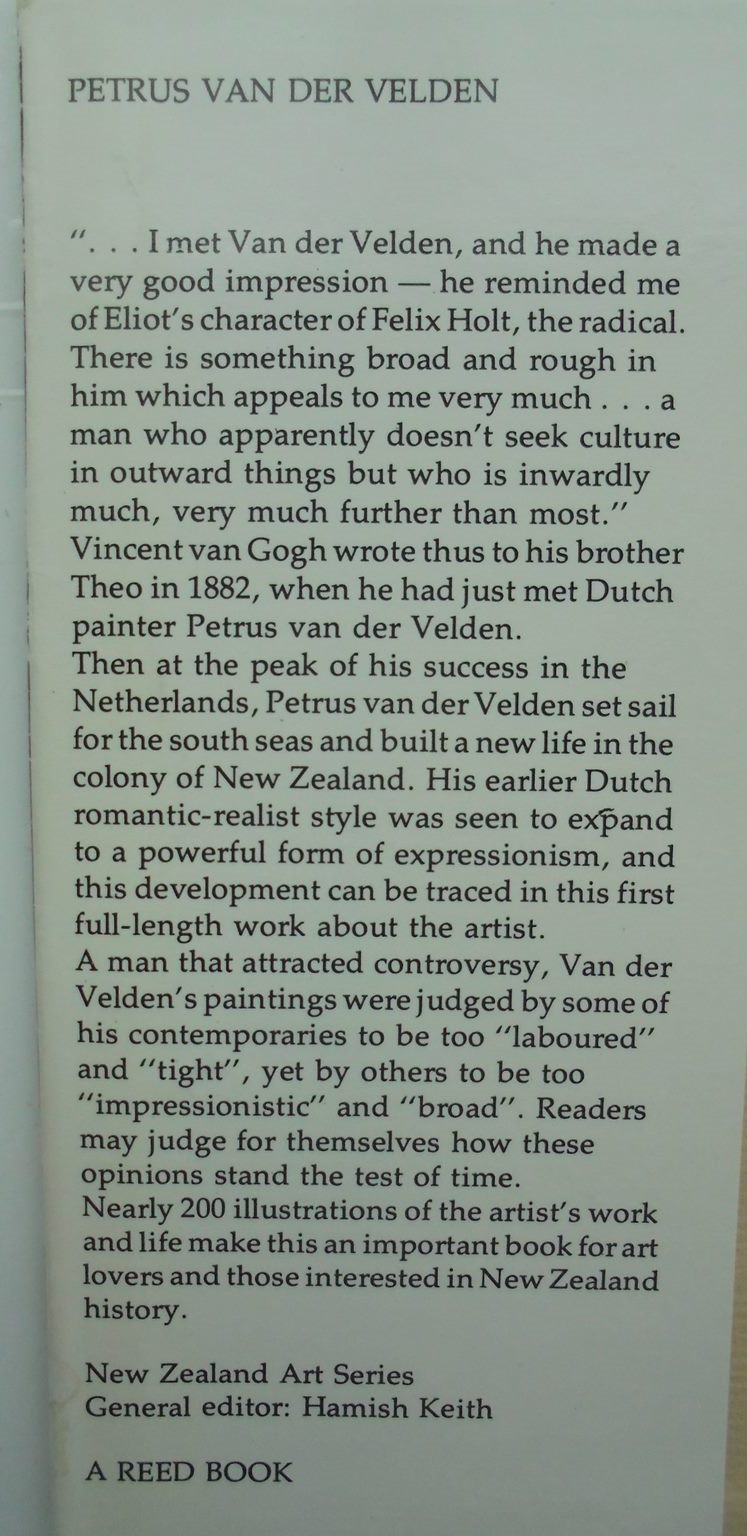 Van Der Velden by T. L. Rodney Wilson Petrus Van Der Velden (1837 - 1913) : The Hague School in New Zealand