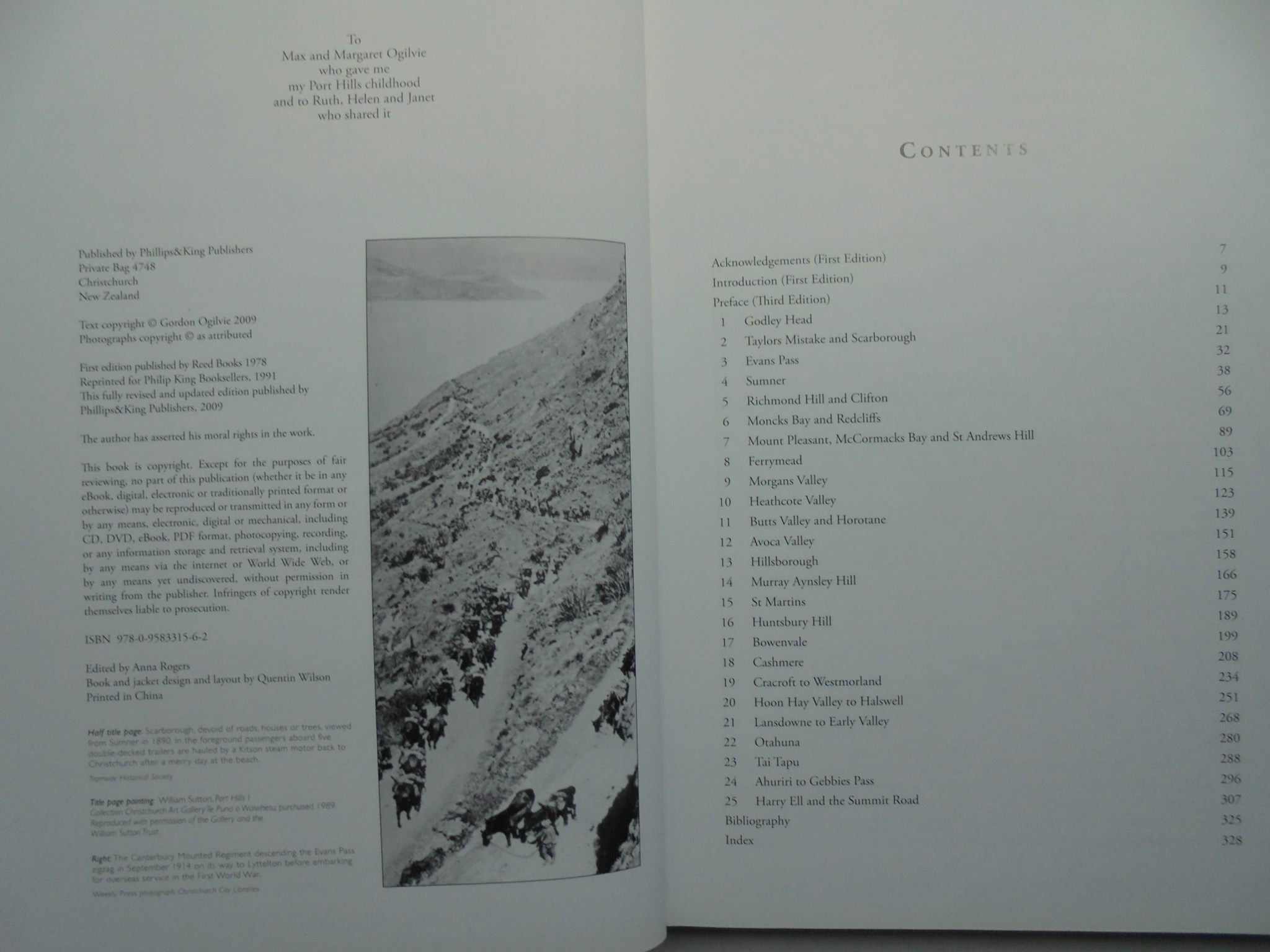 The Port Hills of Christchurch. by Gordon Ogilvie. 2009. Revised & Updated.