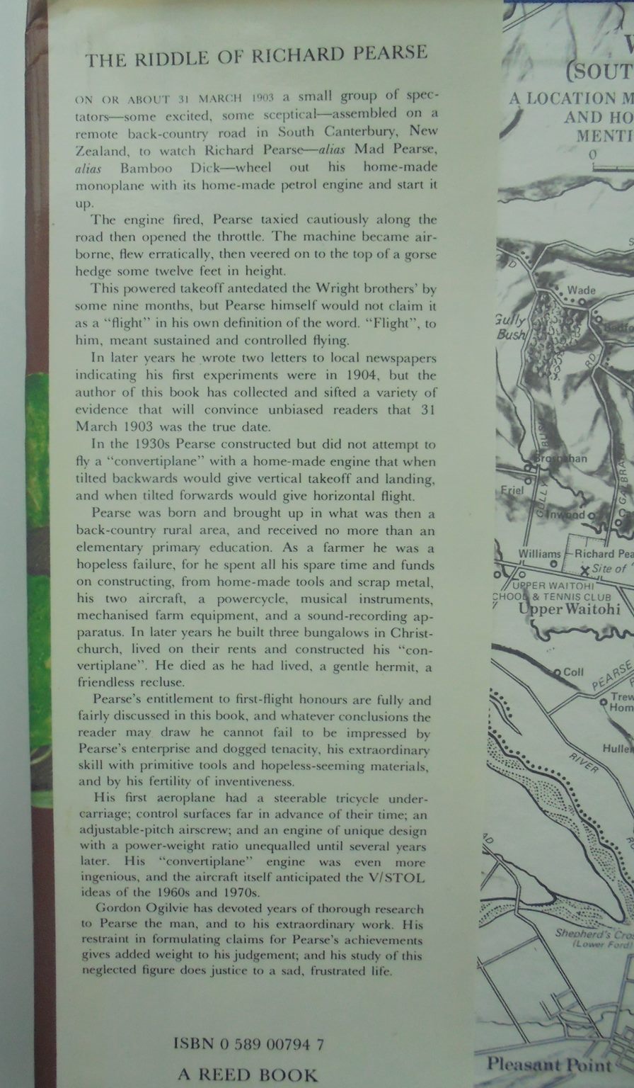 The Riddle of Richard Pearse by Gordon Ogilvie.