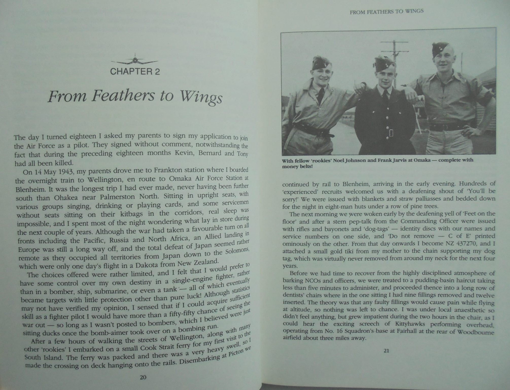 Too Young to Die. Story of a New Zealand Fighter Pilot in the Pacific War by Bryan Cox.