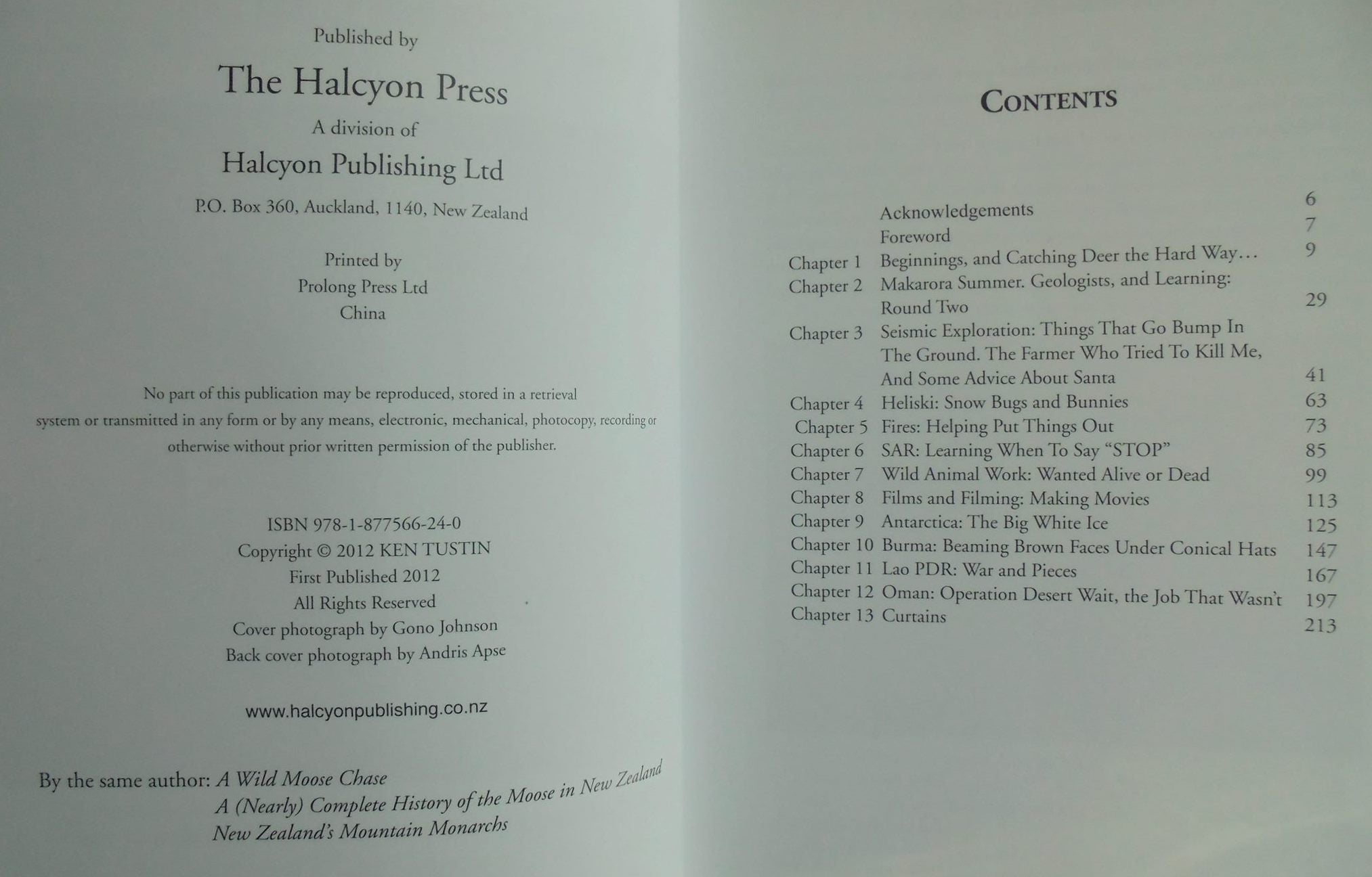 Chopper Chatter The Adventures and Misadventures of a New Zealand Helicopter Pilot
