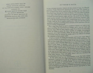 As Far as My Feet Will Carry Me. The Extraordinary Account of One Man's Escape From a Soviet Prison Camp and His Three Year Flight Across Siberia to Freedom. bY J. M. Bauer.