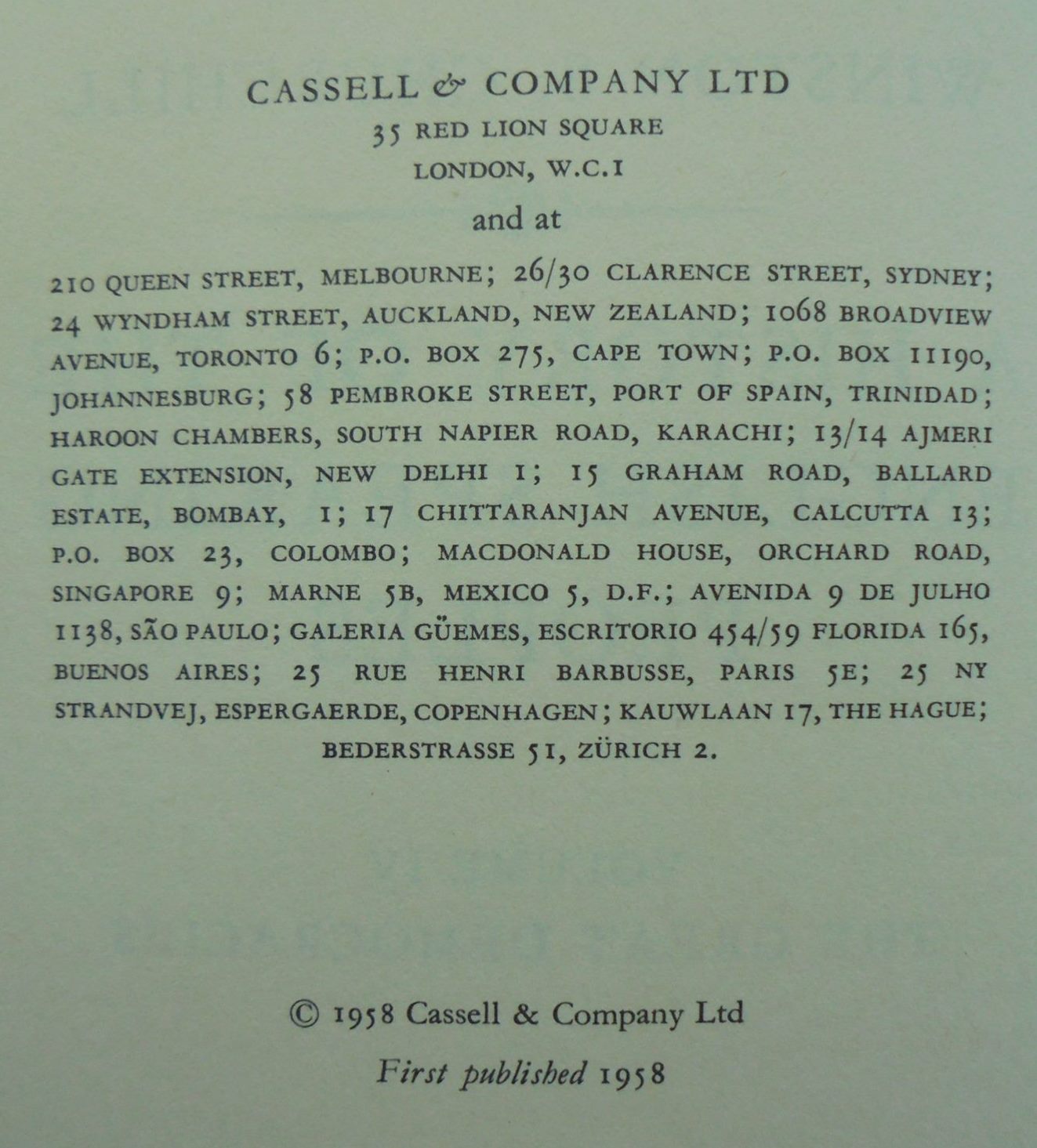 History of the English Speaking Peoples: Volume 4: The Great Democracies. by Winston S. Churchill. 1958. First edition.