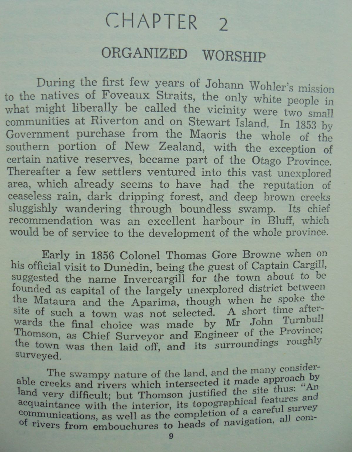 The Flame Unquenched: Being the History of the Presbyterian Church in Southland in the years 1856-1956. SIGNED BY AUTHOR Georgina Mcdonald.