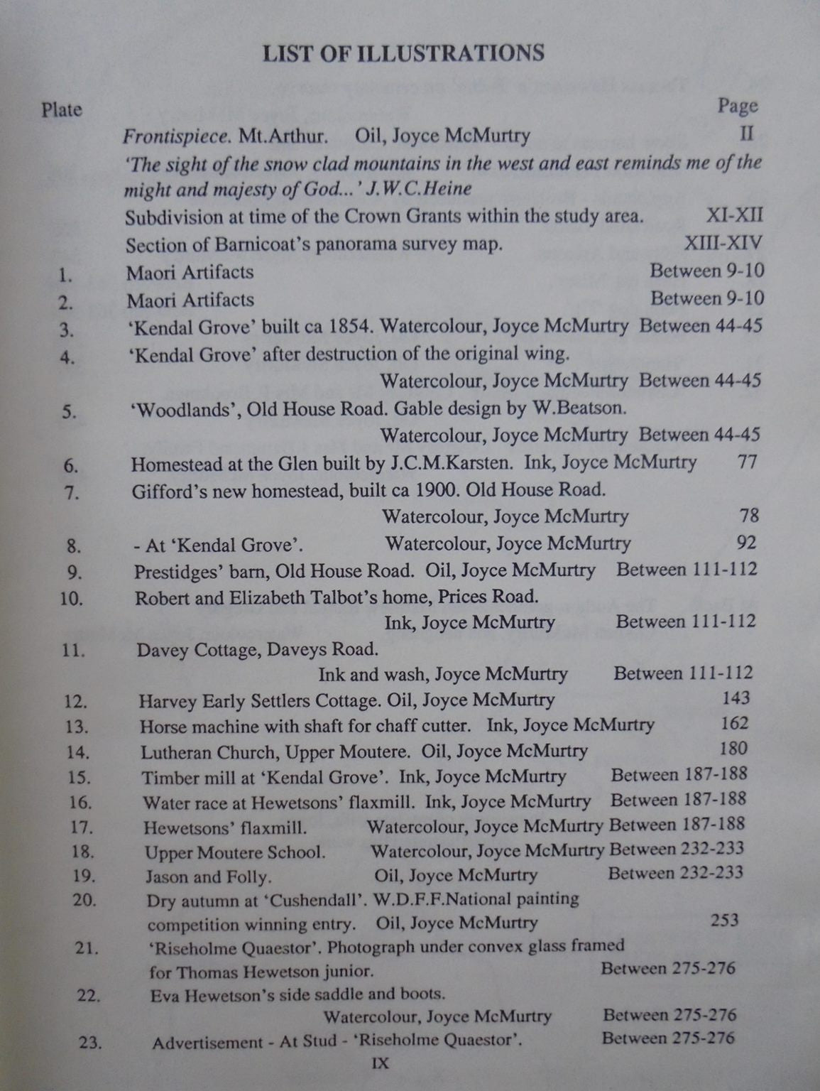 A Versatile Community The History of the Settlers of Central Moutere by George McMurtry. SIGNED BY AUTHOR.