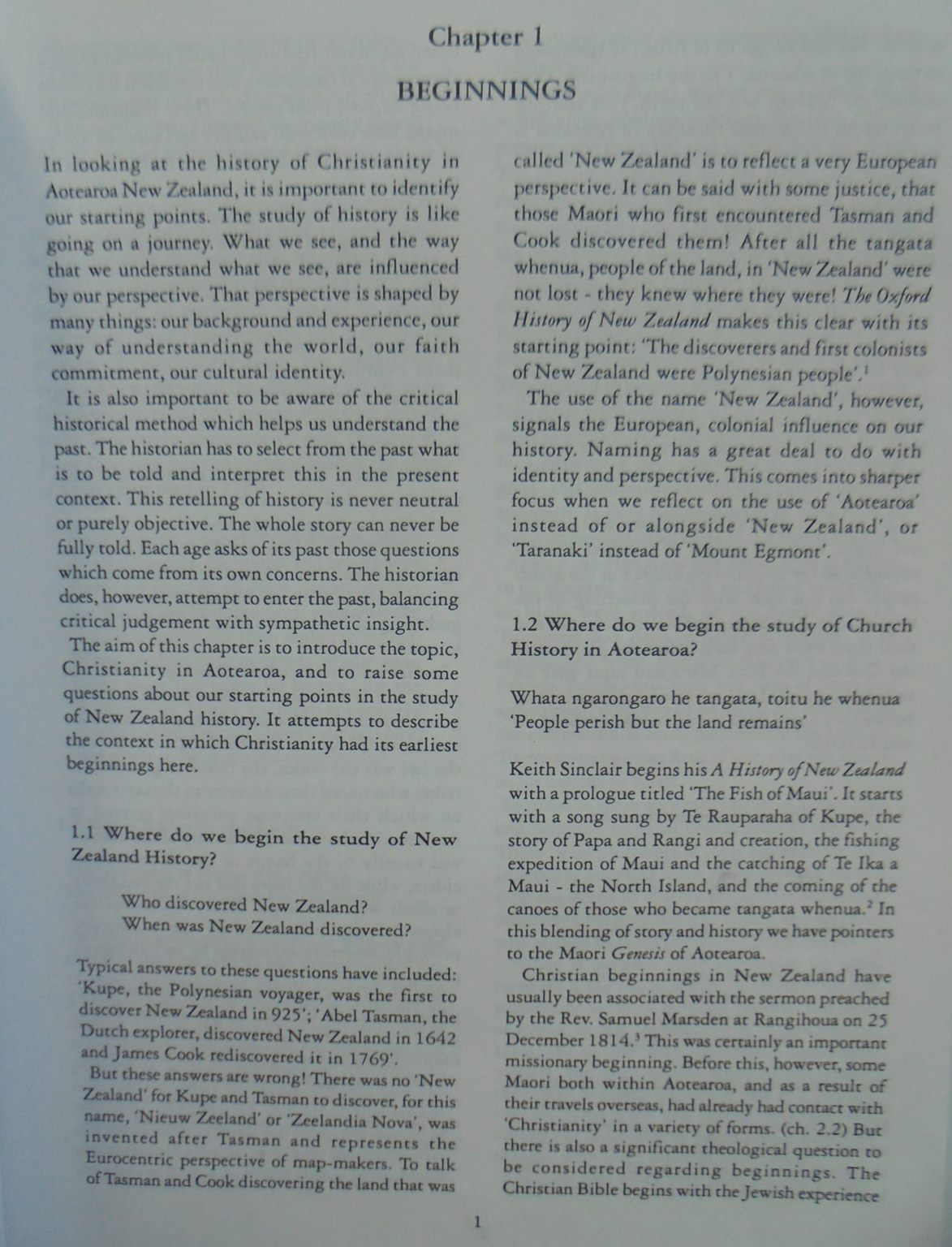 Christianity in Aotearoa A History of church and society in New Zealand by Allan Davidson