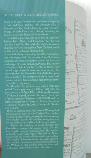 The Mosquito Fleet of Canterbury An Impression of the Years 1830-1870 By Colin Amodeo, Bill Huntley (Illustrated by).