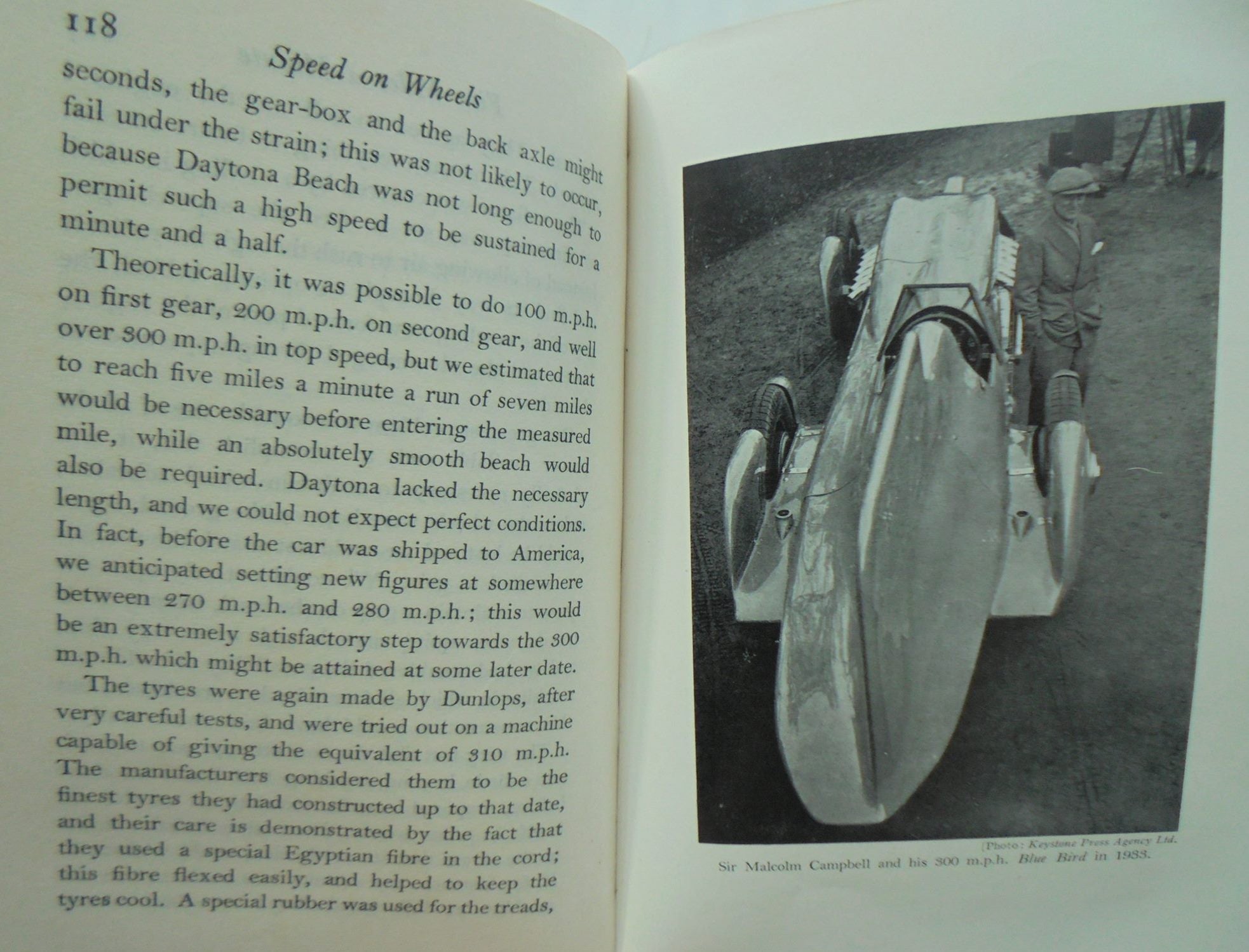 Speed on Wheels. First Edition 1949. By Sir Malcolm Campbell