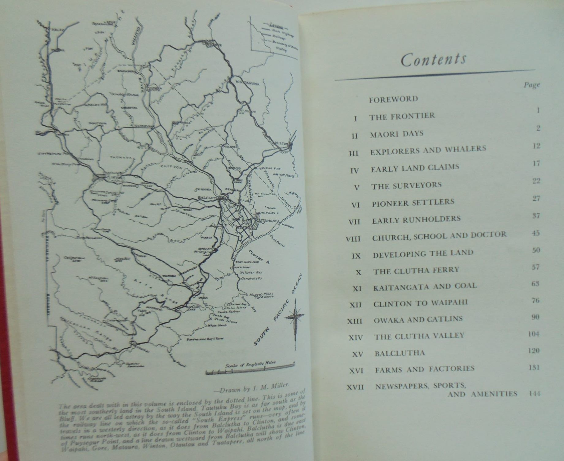 Pioneering in South Otago including the districts of Balclutha, Kaitangata, Clinton, Owaka, and the Clutha Valley by Hon. Fred Waite.