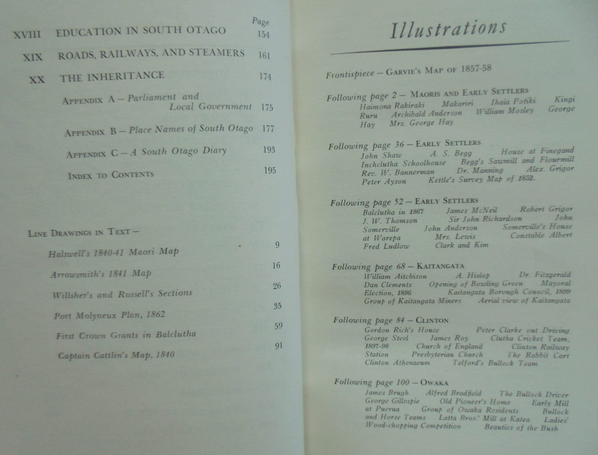 Pioneering in South Otago including the districts of Balclutha, Kaitangata, Clinton, Owaka, and the Clutha Valley by Hon. Fred Waite.