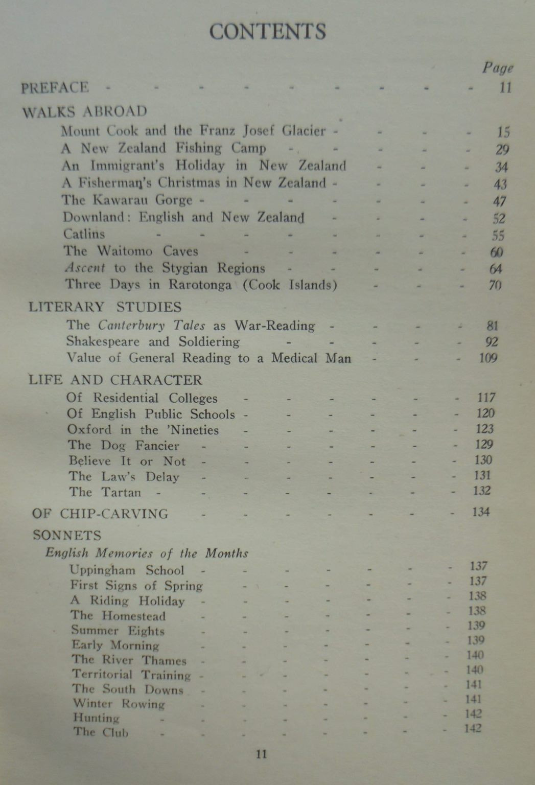 Diversions of a Professor in New Zealand by D. W. Carmalt Jones.