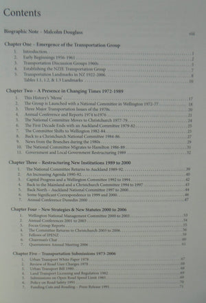 A Wheel on Each Corner : History of the IPENZ Transportation Group : transportation engineering in New Zealand, 1956-2006 by Malcolm Douglass. (1932-2022).