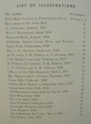 Fifty years of sheep Farming in Canterbury, Otago and Southland by C. F .Overton. 1949, First Edition. VERY SCARCE.