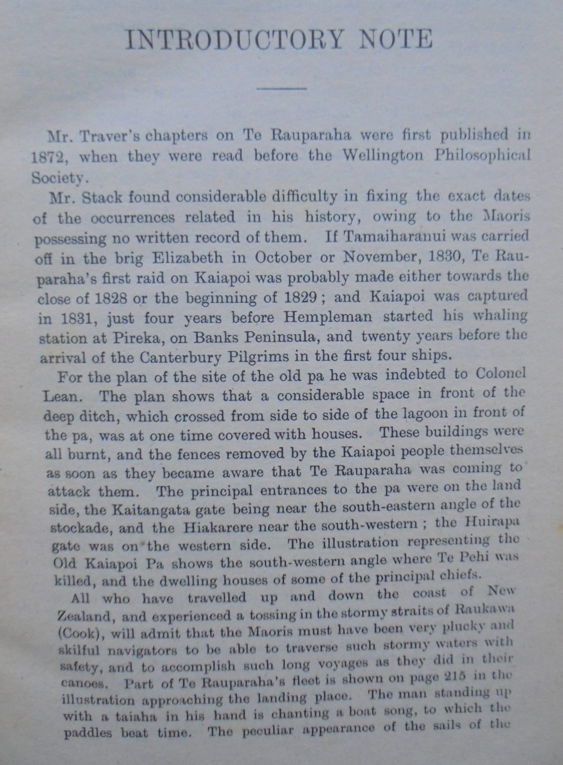 The stirring times of Te Rauparaha. By W. T. L. Travers.