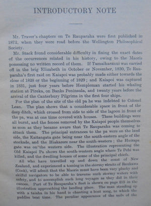 The stirring times of Te Rauparaha. By W. T. L. Travers.