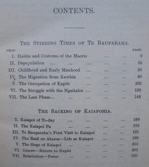 The stirring times of Te Rauparaha. By W. T. L. Travers.