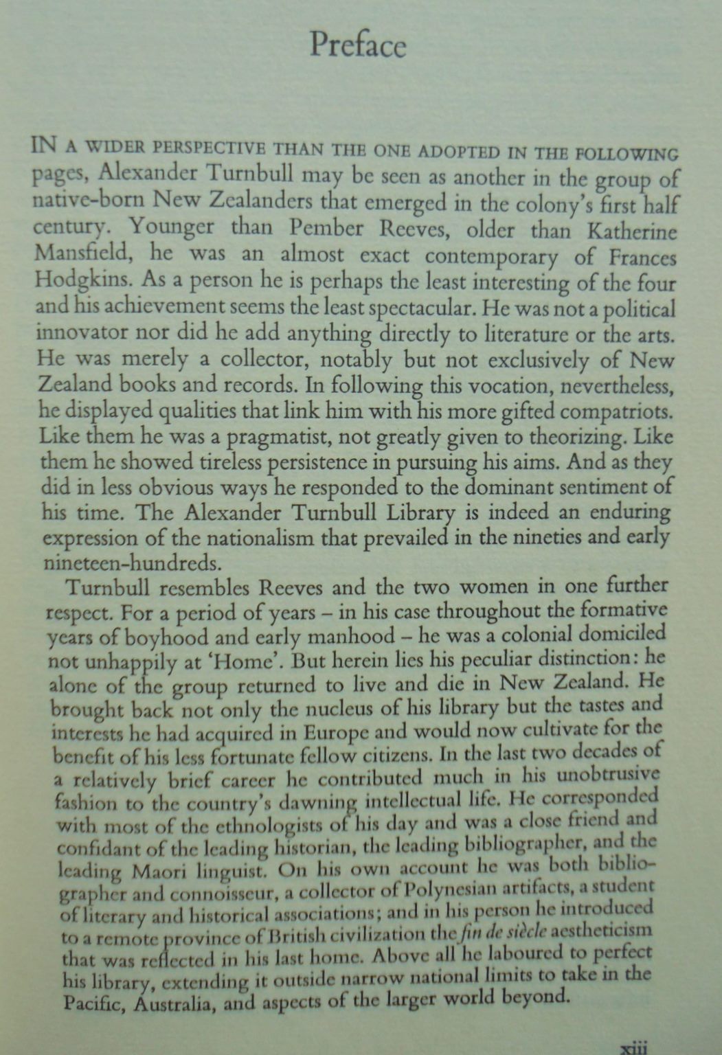 Alexander Turnbull: His Life, His Circle, His Collections by Eric H. McCormick.