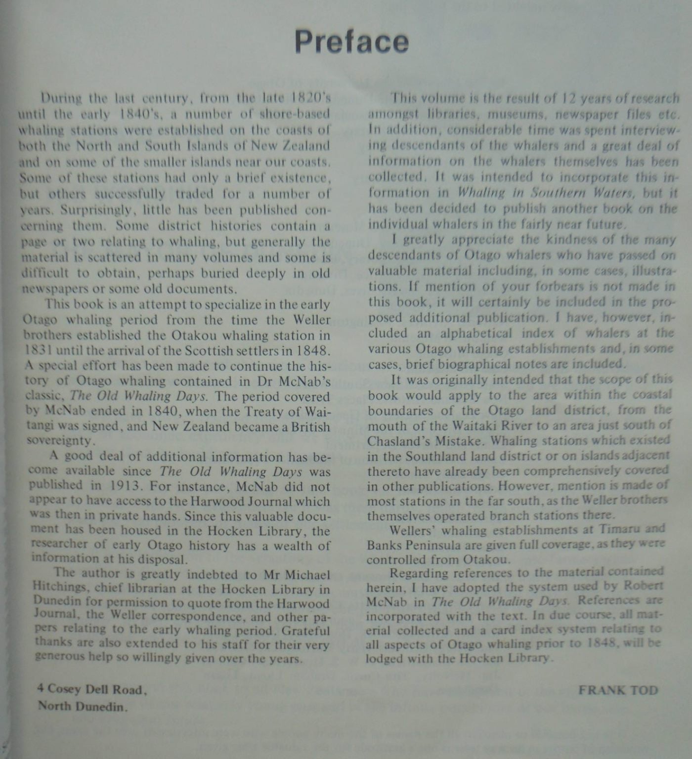 Whaling in Southern Waters by Frank Tod.