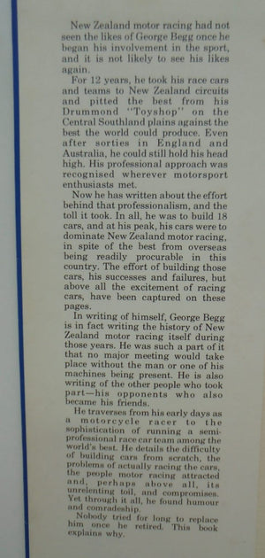 When The Engine Roars The Motor Racing Life of George Begg. By George Begg and Clive A. Lind. FIRST EDITION. VERY SCARCE.