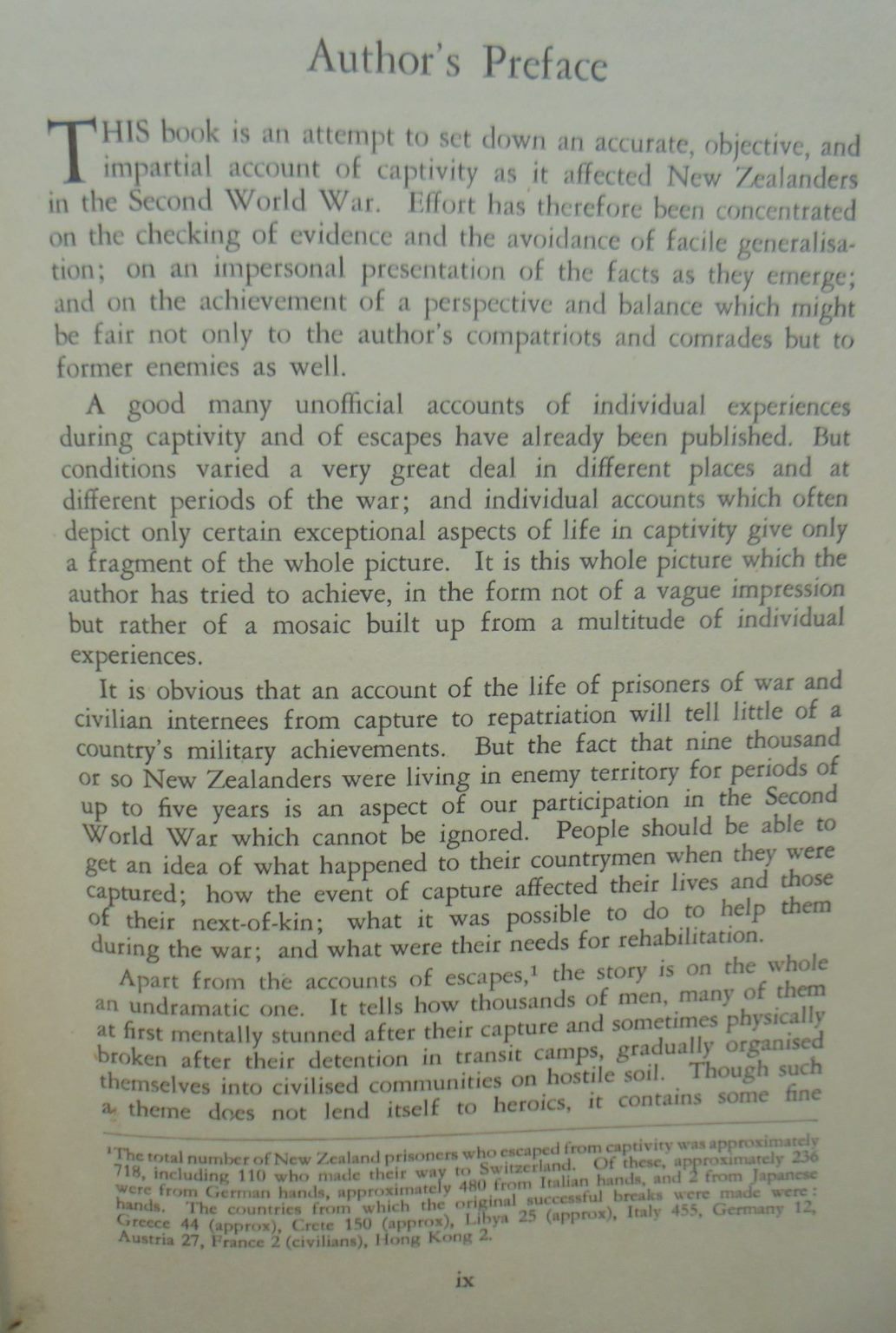 Prisoners of War Official History of New Zealand in the Second World War 1939-45 by W. Wynne Mason.