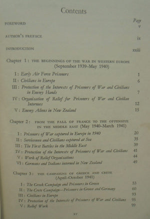 Prisoners of War Official History of New Zealand in the Second World War 1939-45 by W. Wynne Mason.