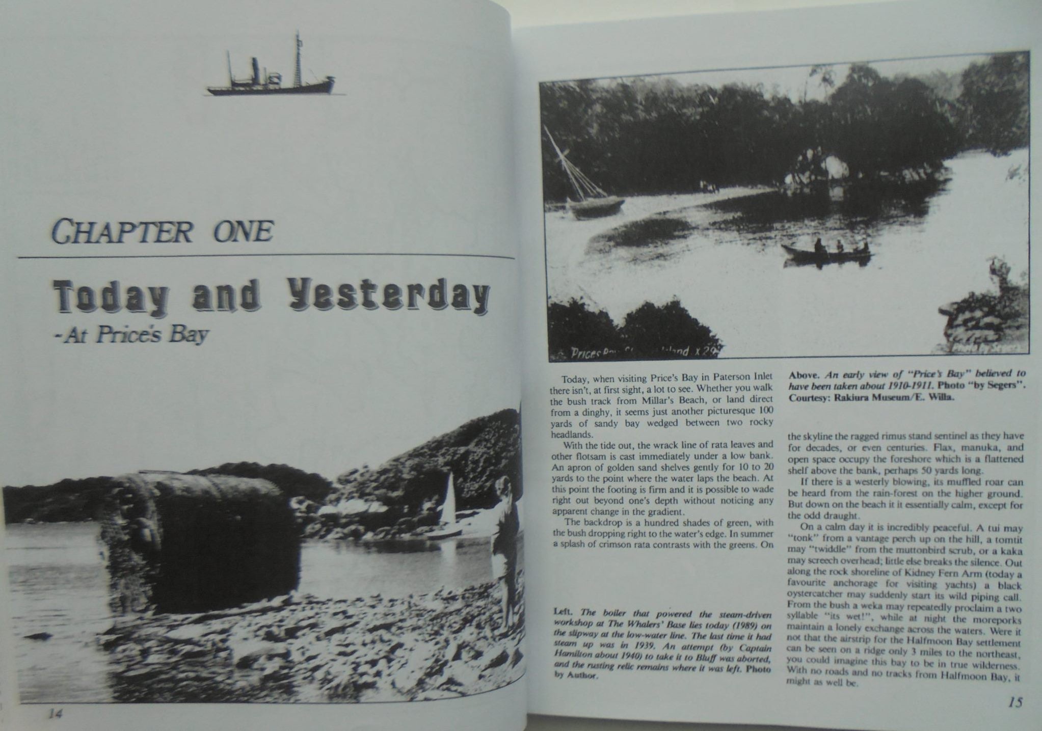 Stewart Island's Kaipipi Shipyard and the Ross Sea Whalers. BY J P C Watt. VERY SCARCE.