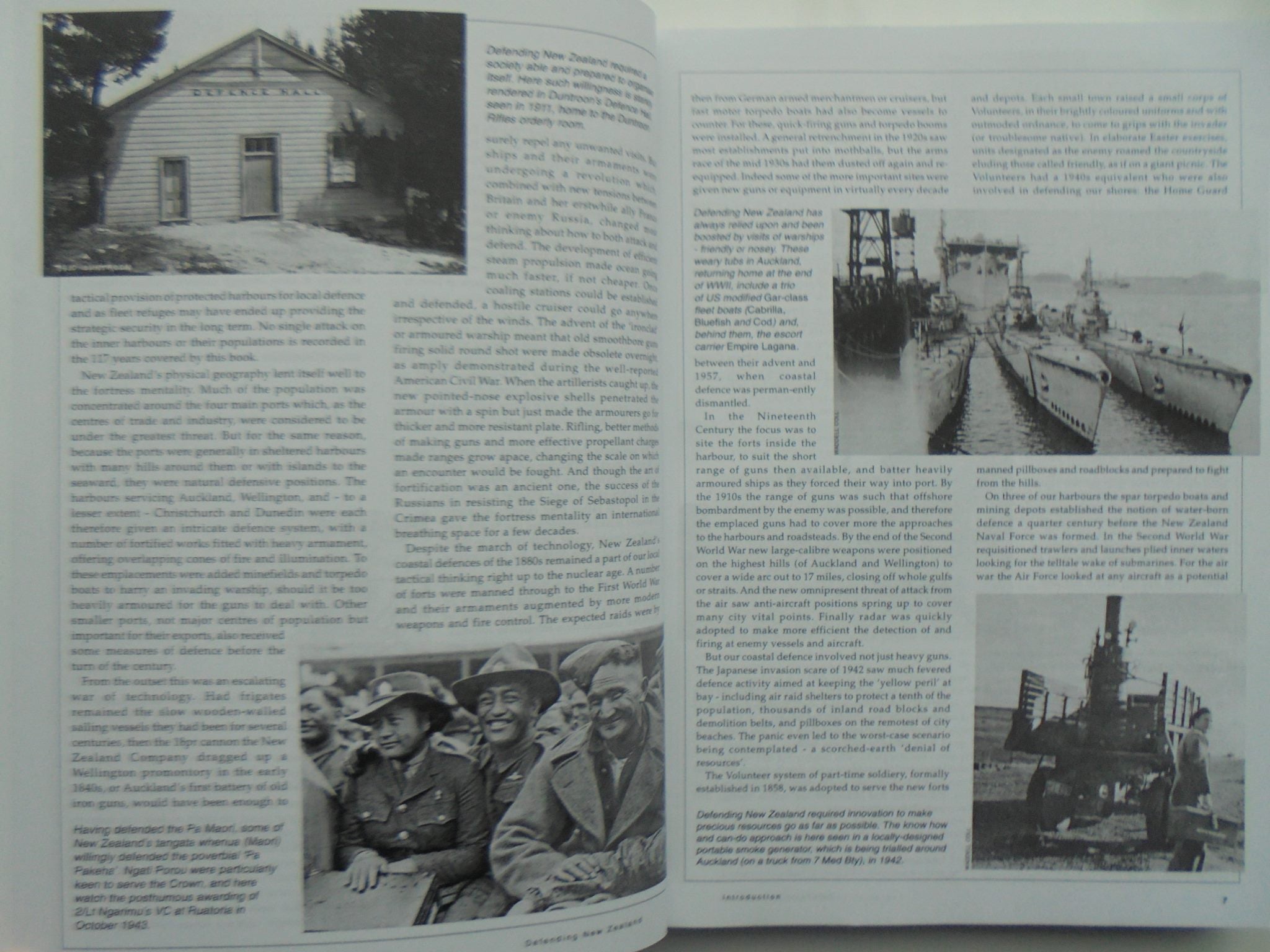 Defending New Zealand Ramparts on the Sea 1840-1950'S By Peter Cooke. VERY SCARCE. THREE VOLUME SET.