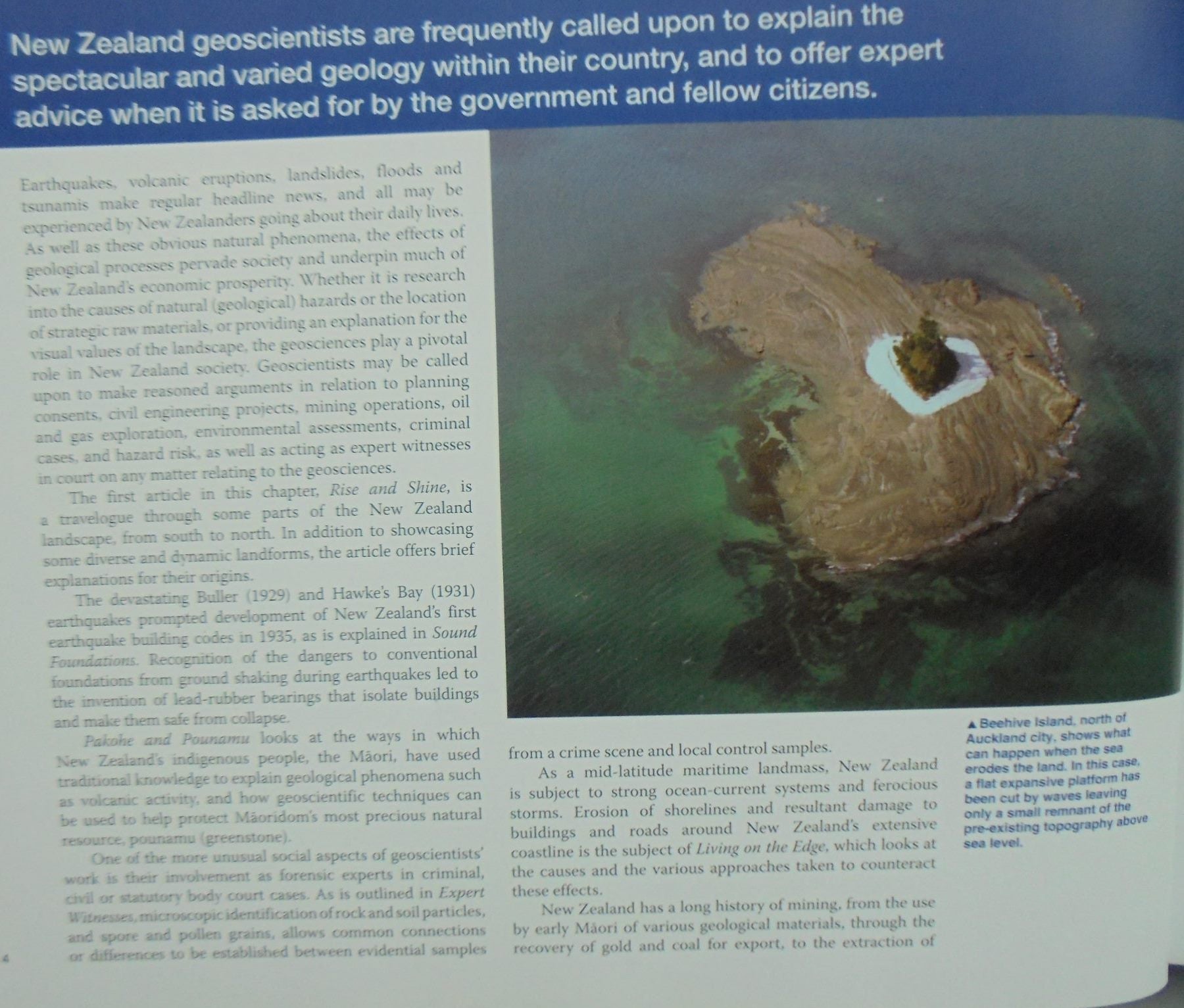 A Continent on the Move New Zealand Geoscience into the 21st Century By Ian Graham (Edited by).&nbsp;