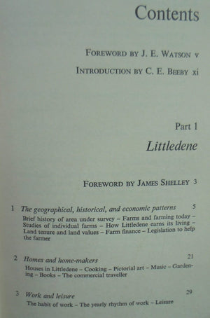 Littledene Patterns Of Change. By H.C.D. Somerset.