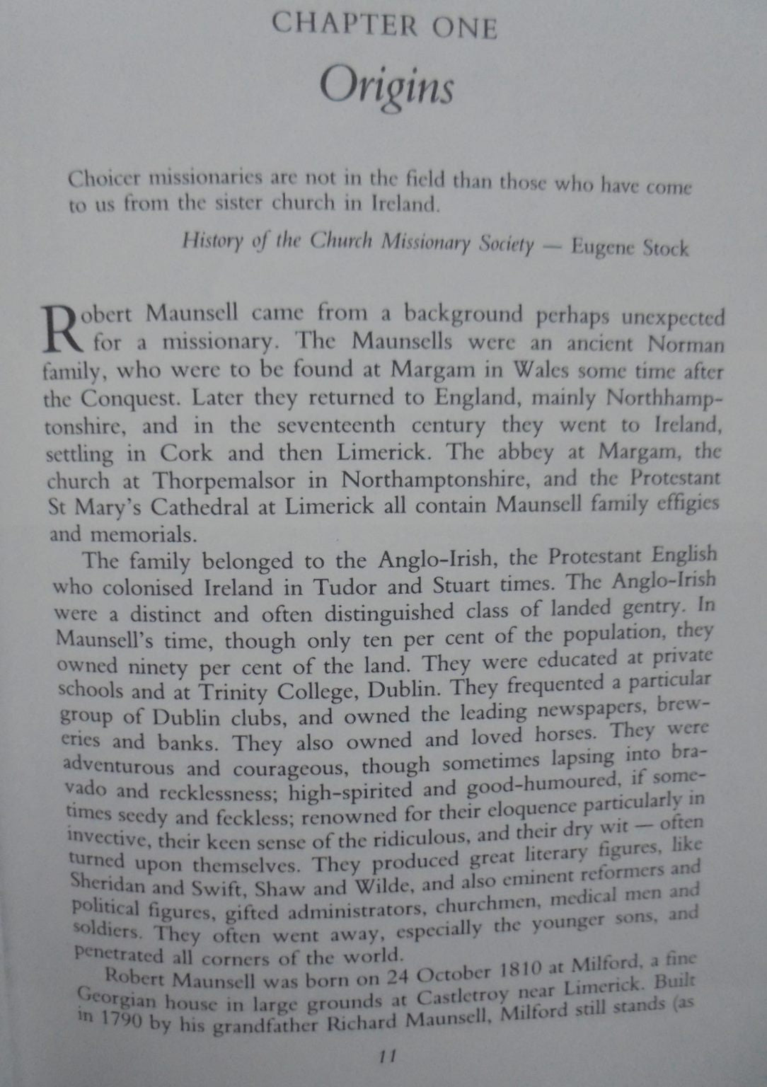 Te Manihera: The Life and Times of the Pioneer Missionary Robert Maunsell. SIGNED