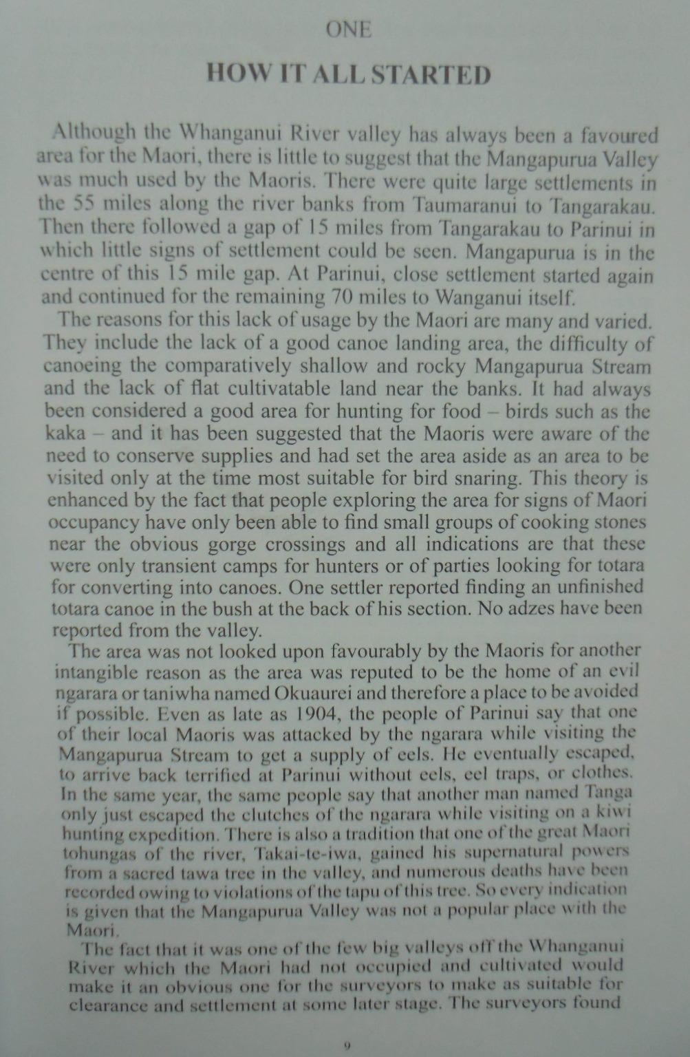 The Bridge to Nowhere The Ill-Fated Mangapurua Settlement by Arthur P. Bates.