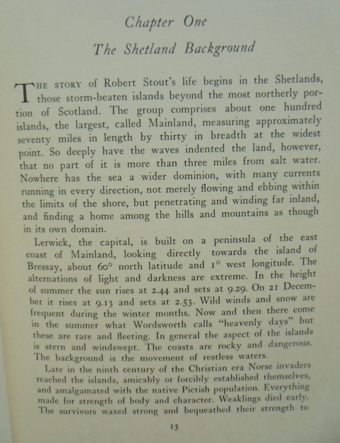 Sir Robert Stout; A Biography by Waldo Hilary Dunn and Ivor L.M. Richardson.