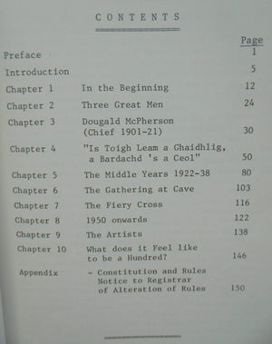 History of the Gaelic Society of New Zealand 1881 - 1981. Evelyn Ruth Entwistle (Ed). SIGNED.