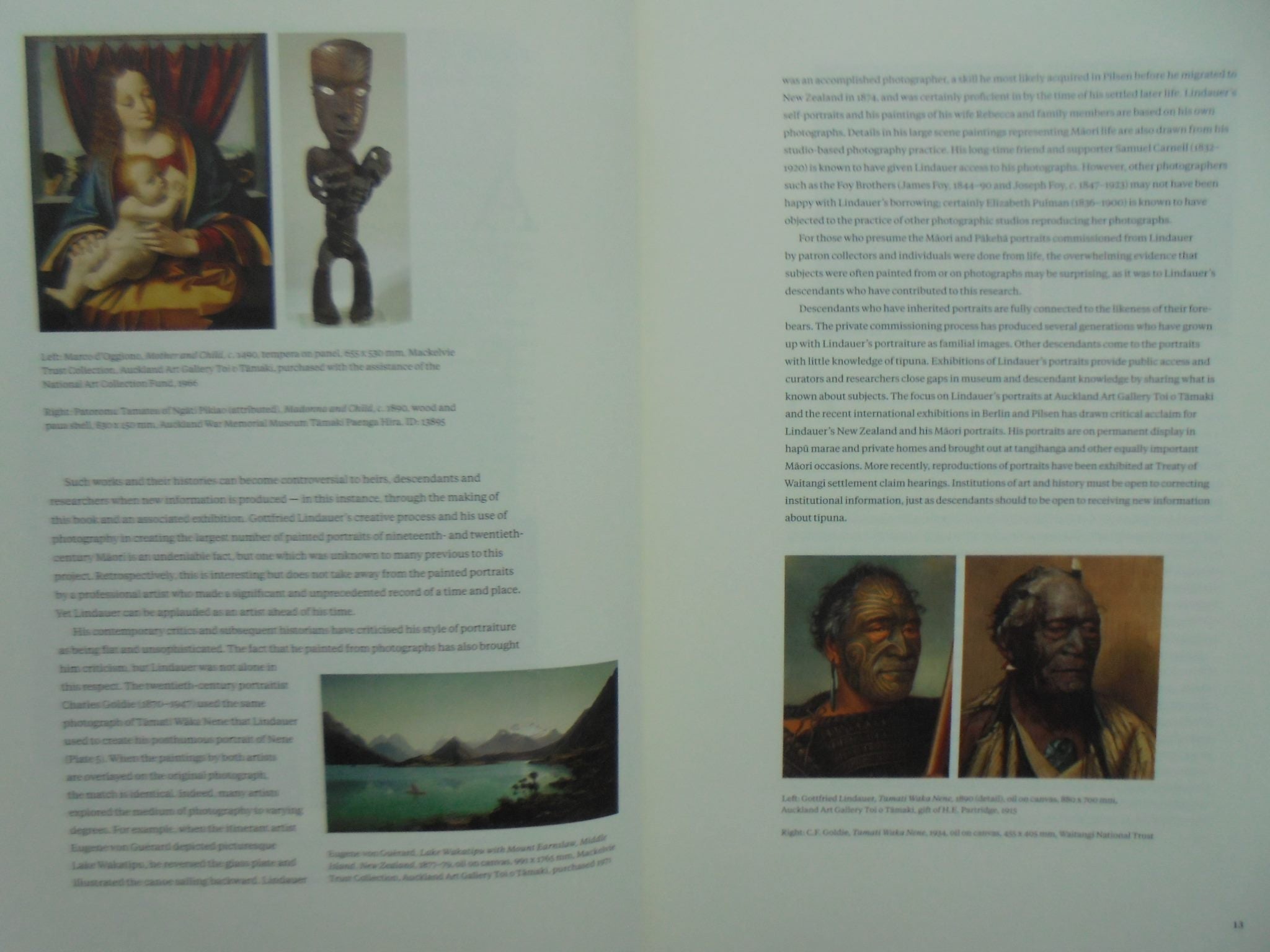 Gottfried Lindauer's New Zealand: The Maori Portraits by Ngahiraka Mason (ED).