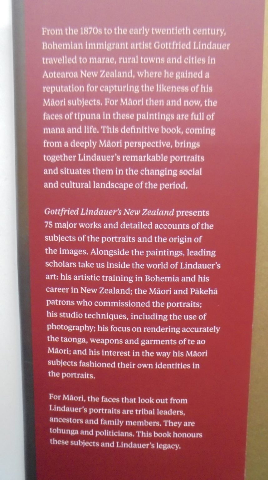 Gottfried Lindauer's New Zealand: The Maori Portraits by Ngahiraka Mason (ED).