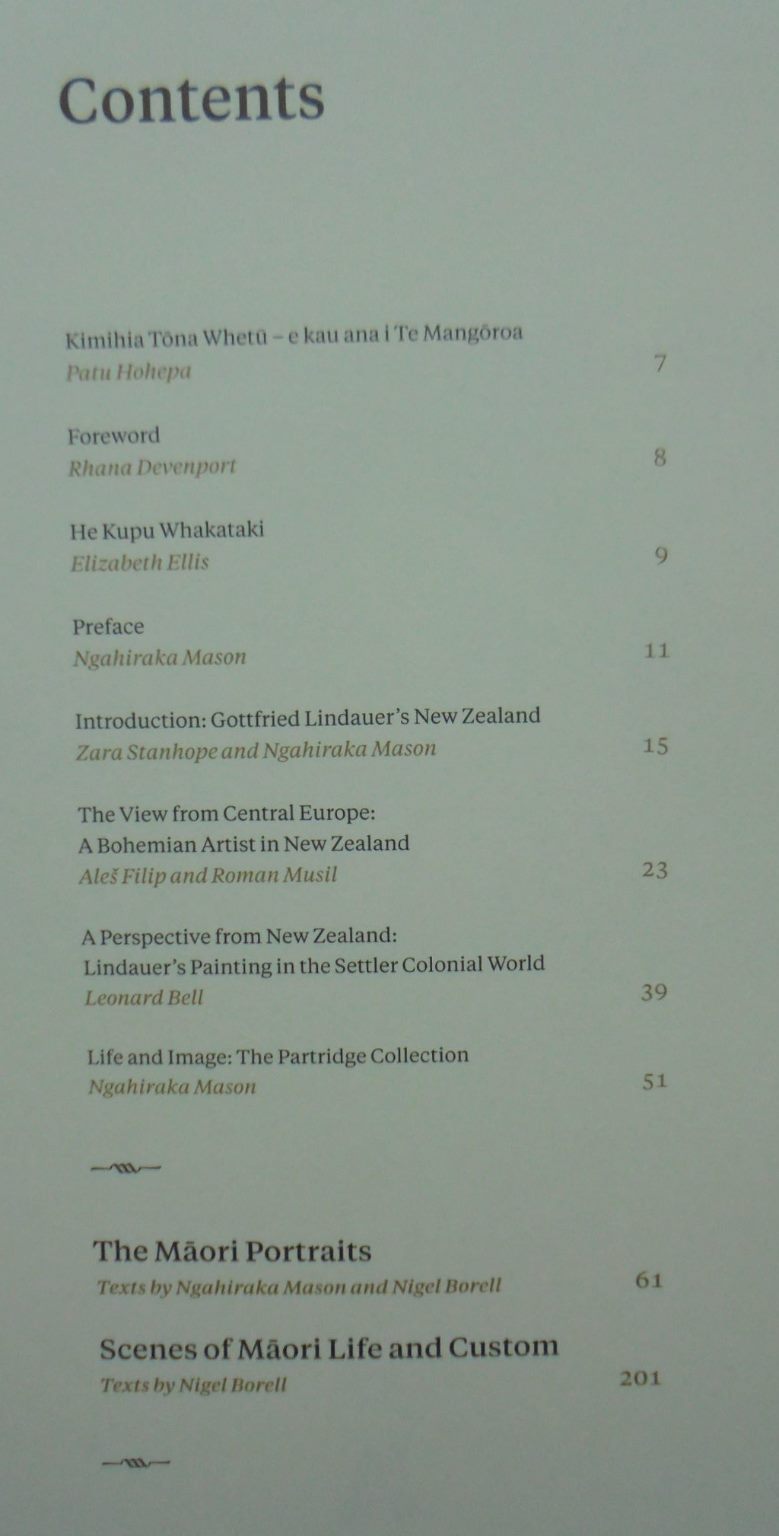 Gottfried Lindauer's New Zealand: The Maori Portraits by Ngahiraka Mason (ED).