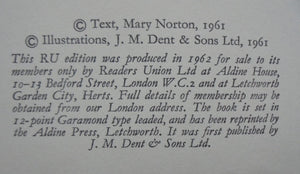 The Borrowers Afield & The Borrowers Aloft. (1962). By Mary Norton