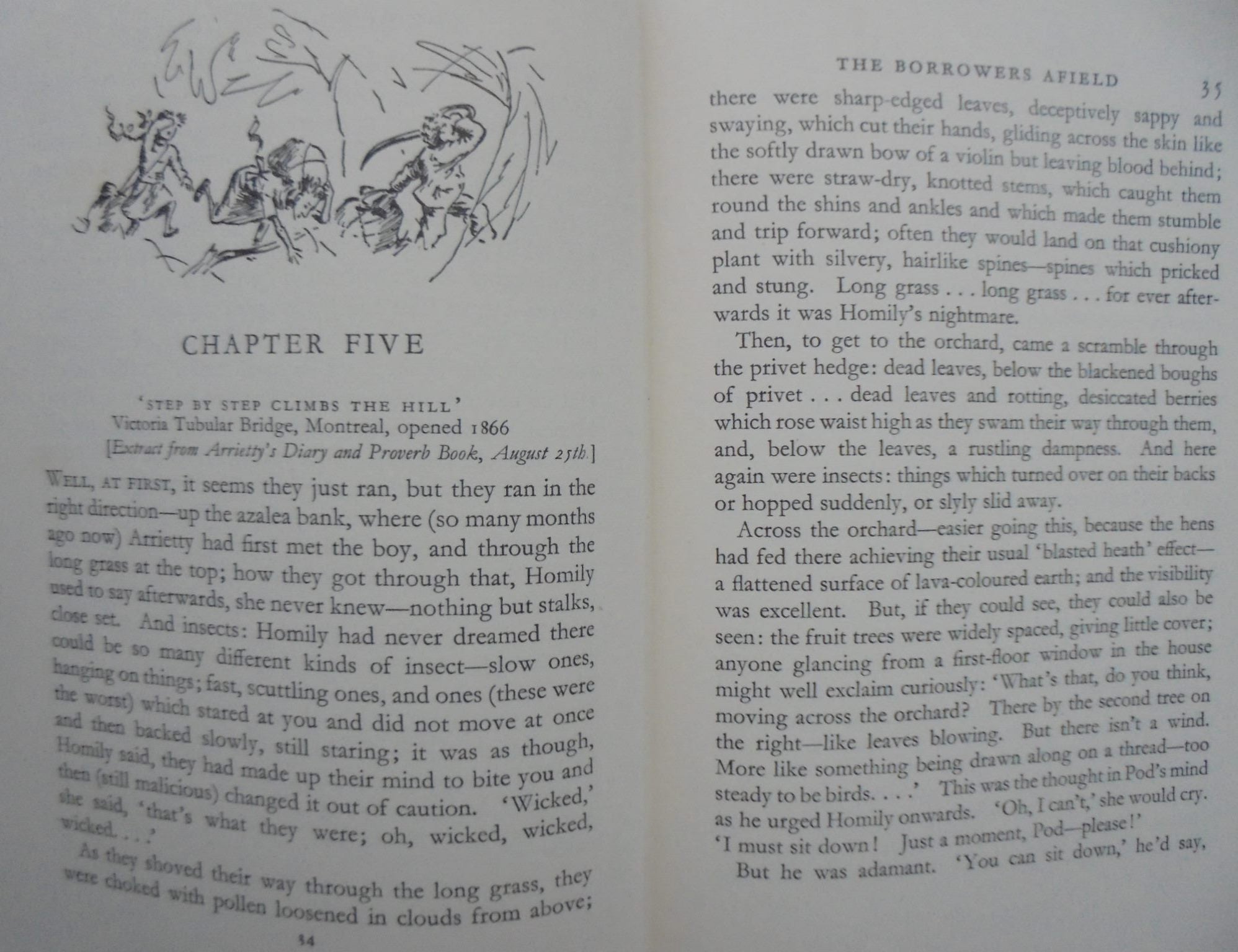 The Borrowers Afield & The Borrowers Aloft. (1962). By Mary Norton