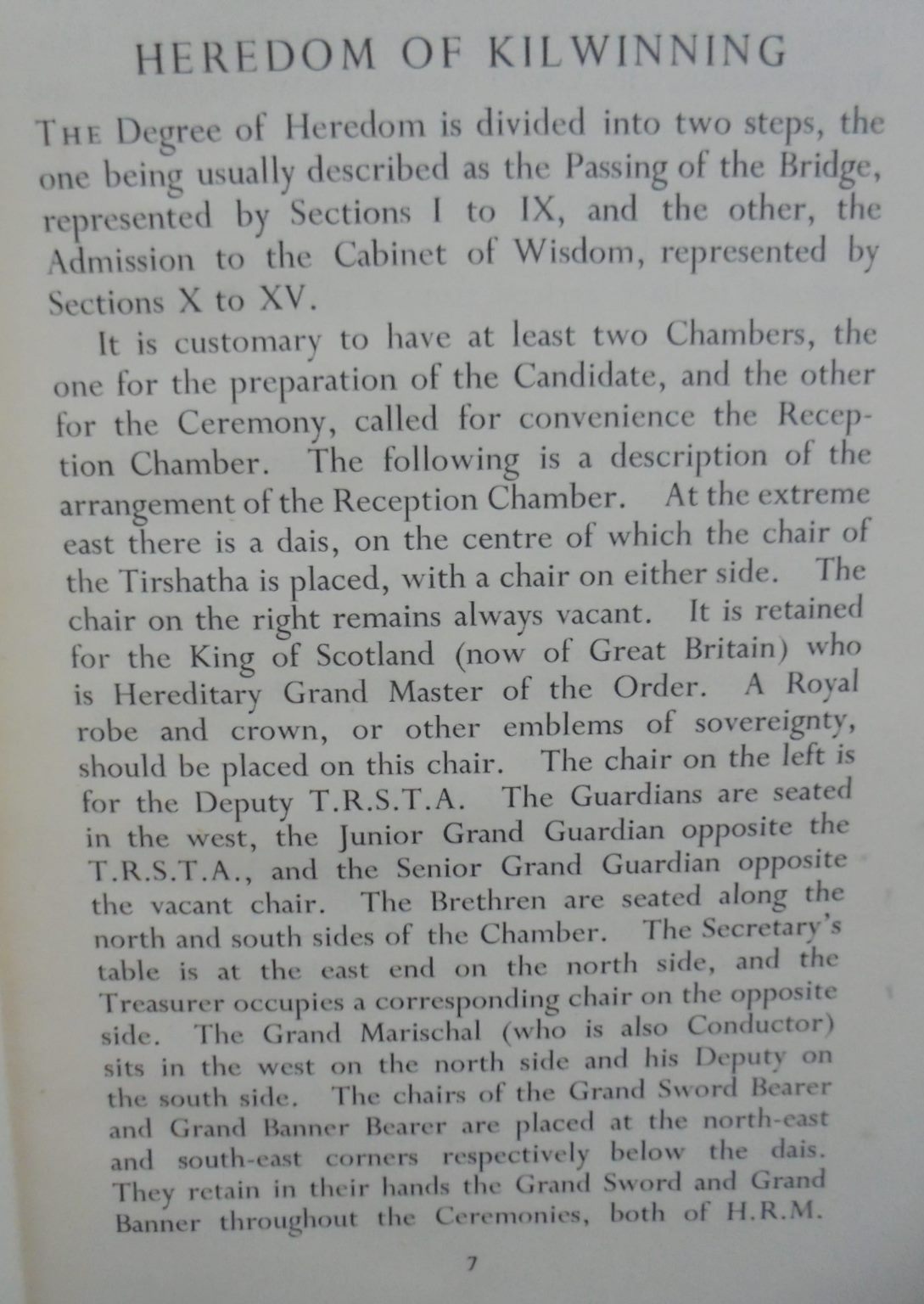 The Official Ritual Heredom of Kilwinning and Rosy Cross. By Freemasons.